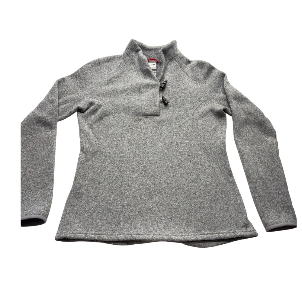 The North Face Crescent Sunset‎ Fleece Pullover Women M Gray